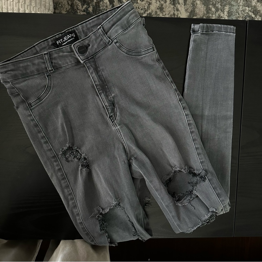 FITJEANS High Rise Skinny Ripped